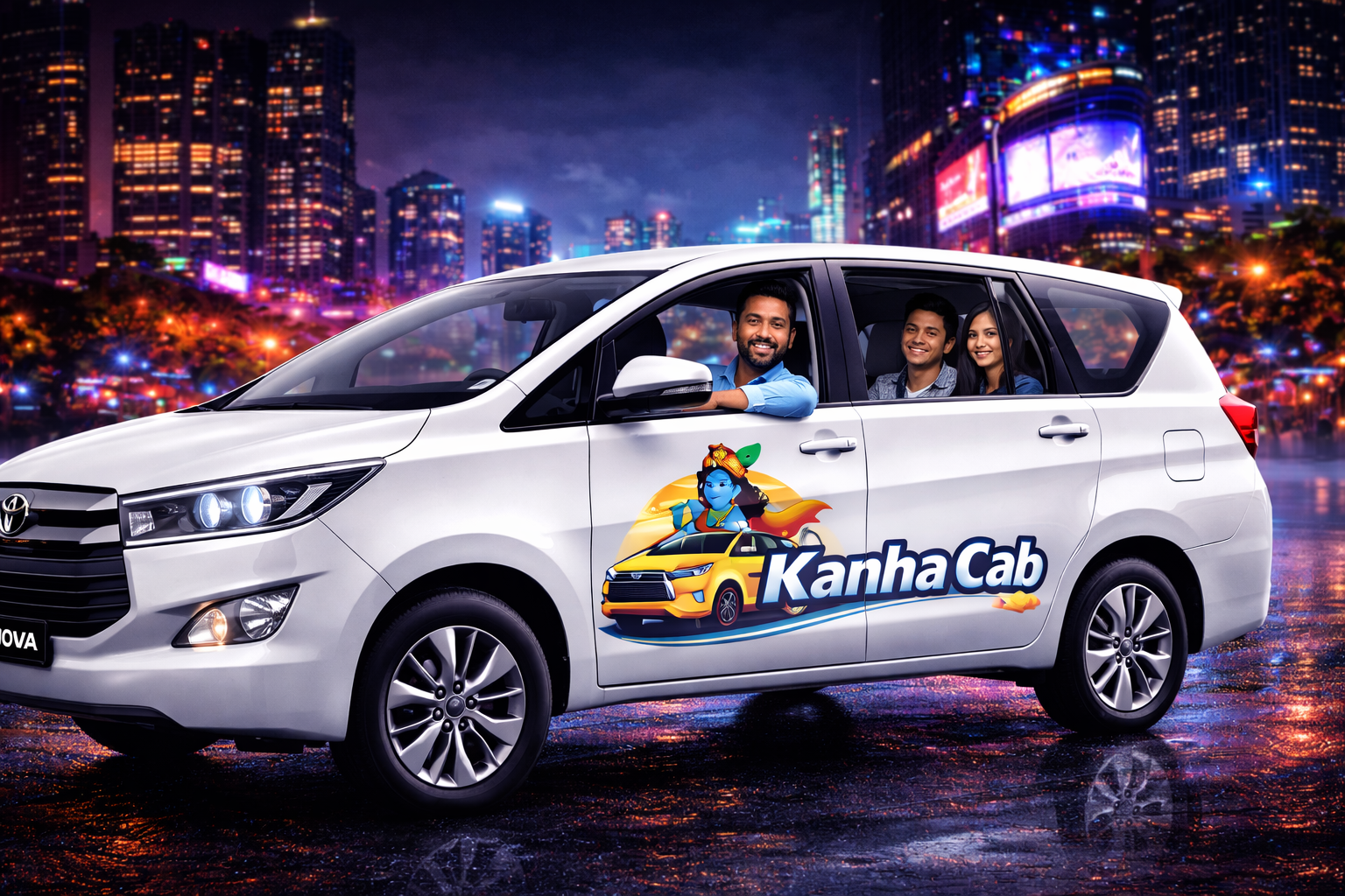 Kanha Cab Taxi Service Dwarka Gujarat